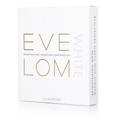 Маска для улучшения цвета лица - Eve Lom White Brightening Face Mask, 4 шт