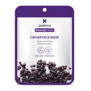 Маска питательная для лица - Sesderma BEAUTYTREATS Black Caviar Face Mask, 1 шт