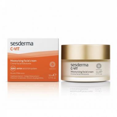 Крем увлажняющий для лица - Sesderma C-VIT Moisturizing Facial Cream, 50 мл