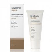 Крем депигментирующий SPF 20 - Sesderma KOJICOL Skin Lightener Cream SPF 20, 30 мл