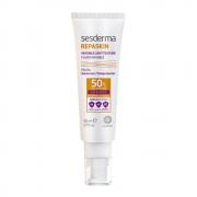 Средство солнцезащитное сверхлегкое для лица SPF50 - Sesderma REPASKIN INVISIBLE LIGHT TEXTURE Facial Sunscreen SPF 50, 50 мл