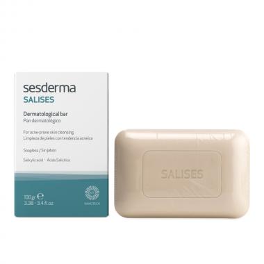 Мыло дерматологическое для лица и тела - Sesderma SALISES Facial & Body Dermatological Bar, 100 г