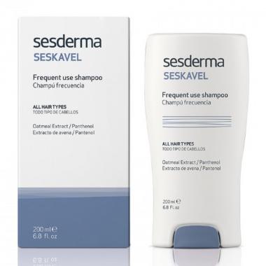 Шампунь для частого применения - Sesderma SESKAVEL Frequent Use Shampoo, 200 мл