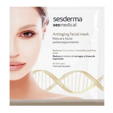 Маска омолаживающая для лица - Sesderma SESMEDICAL AntiAging Facial Mask, 1 шт