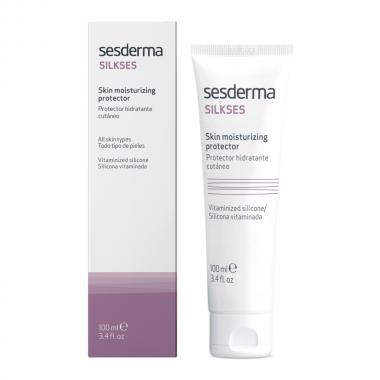 Крем-протектор увлажняющий для всех типов кожи - Sesderma SILKSES Skin Moisturizing Protector, 100 мл